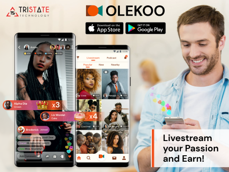Olekoo - African live streaming social network