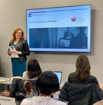 Media Training for Members of the Women's Business Development Center