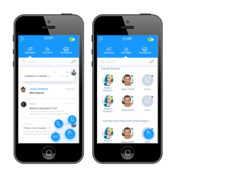 CHIP | HIPPA-complaint Healthcare Communications App