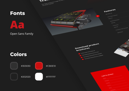 Brand identity for ThermoflexX