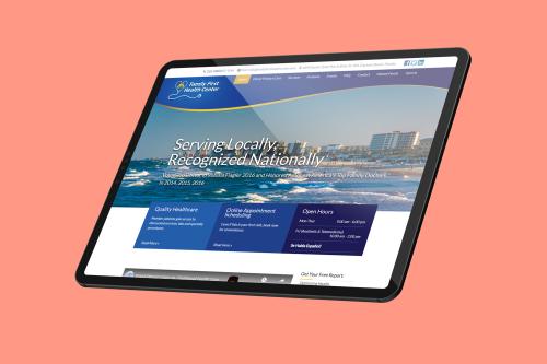 Website und Mobile App für FamilyFirst Health Center