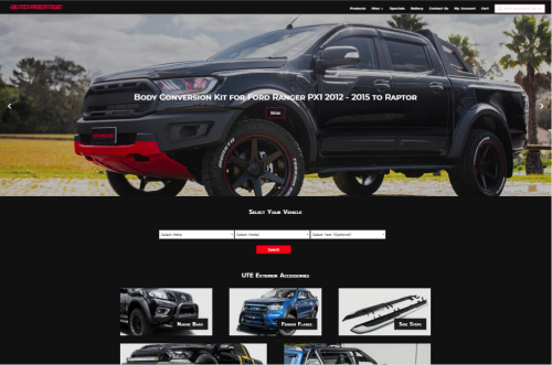 Auto Prestige NZ and Australia Websites Development