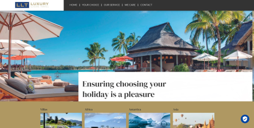 Luxury Leisure Travel Website