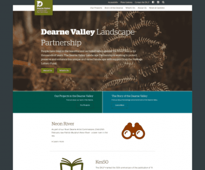 Discover Dearne Website Design, WordPress Development