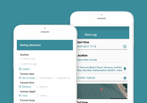 Diving Universe Social Networking Application