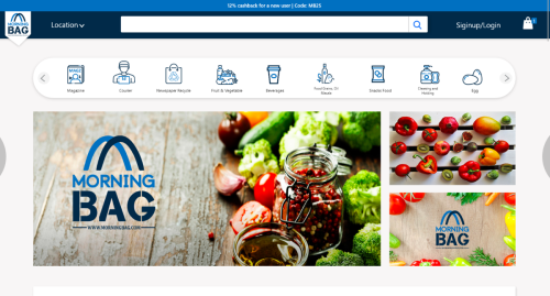 morningbag.com a multi vendor e-commerce