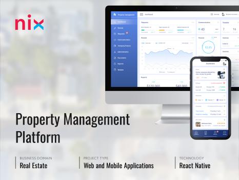Mobile App and Web Solution for Property Management Needs
