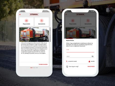 Stravia - Android, iOS mobile app