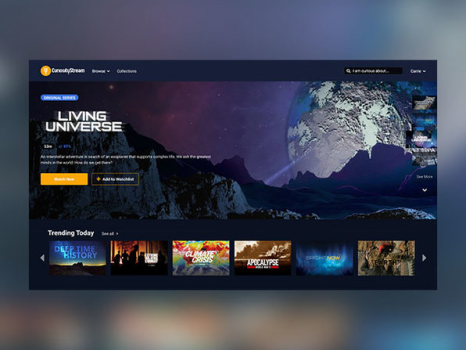 CuriosityStream - a Global Video Streaming Service