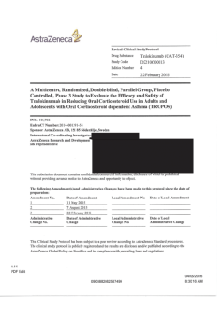Clinical Trials Protocols