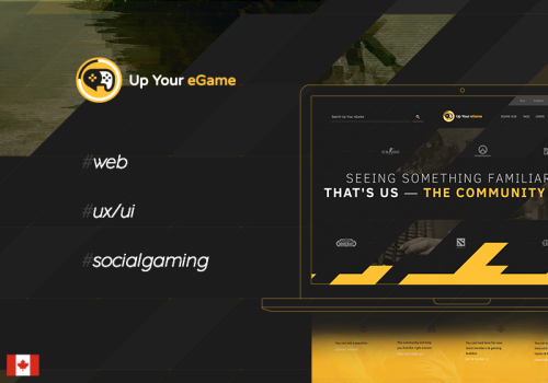Up your eGame - a premium community platform for gamers