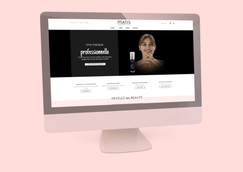 Refonte du site E-Commerce de Matis Canada