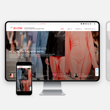 JD.com Corporate Blog website