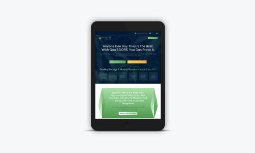 QualSCORE - an MVP for a start-up operating on a rapidly growing market