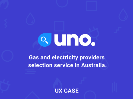 UNO. Gas and electricity providers selection service in Australia