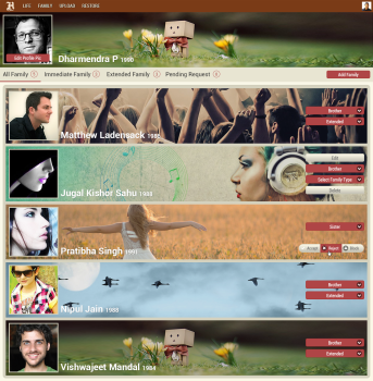 Heirlomology Web application