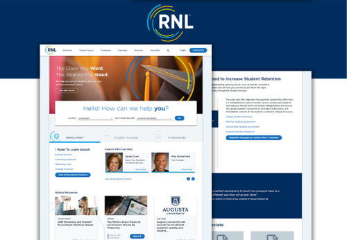 Ruffalo Noel Levitz - Driving Website Redesigns with Personas