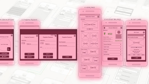 UX/UI Design for our Client