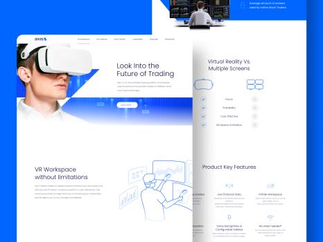 Axis-Z - A Professional Grade VR Trading Platform