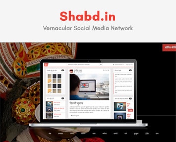 Shabd.in (Vernacular Social Media Network)