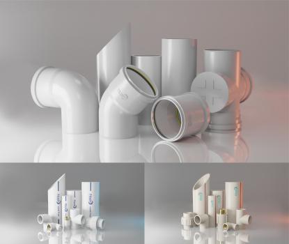 3D Visualization - Fiton Pipes