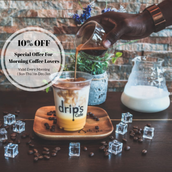 Social Media Marketing Drips Cafe