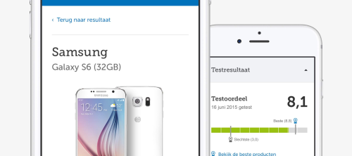 Consumentenbond - Productvergelijkers