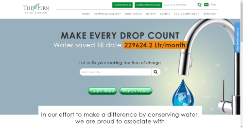 Hotel Locator Platform for Fern Hotels & Resorts