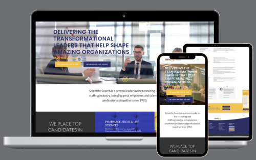 Redesign of ScientificSearch.com