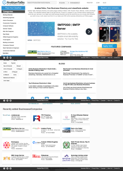 Arabiantalks | Middle East business directory