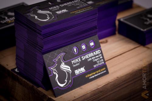Premium Business Cards - Mike Sherrard
