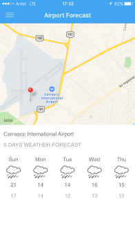 Find my Plane for iPhone (Forecast)