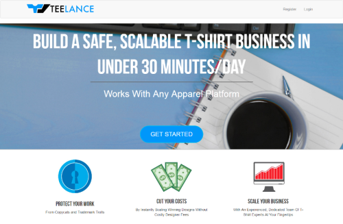 Teelance - A Tiny Freelance Site