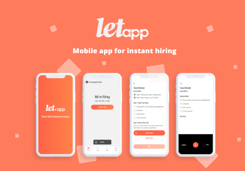 LetApp | Mobile app development for instant hiring