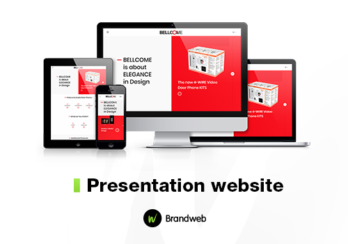 Presentation website for Bellcome