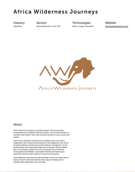 Africa Wilderness Journeys