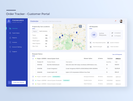 Order Tracker - Customer Portal