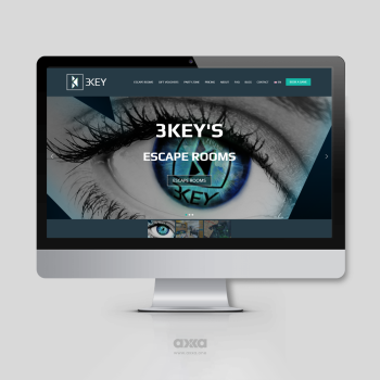 Escape games: Website redesign | AXXA Studio