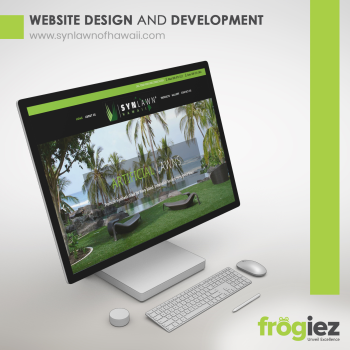 Website for the artificial lawn provider