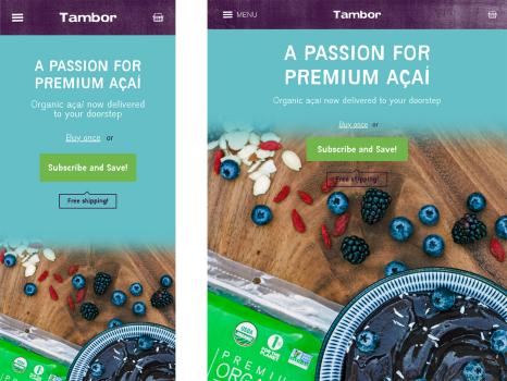 Tamboracai.com - responsive web development (e-commerce)