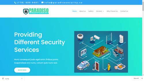 Paradiso Website