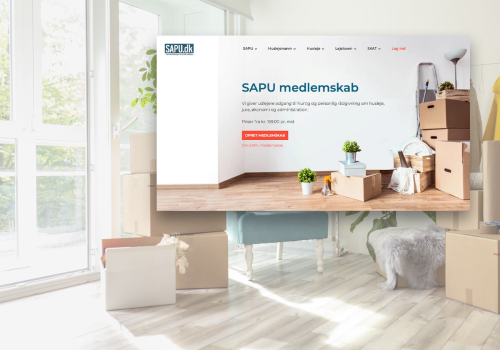 SAPU.dk: Rent fast and easily