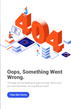 404 page design
