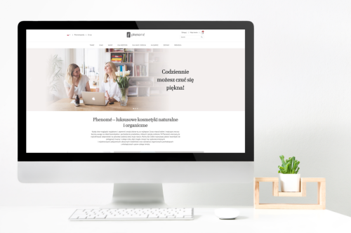 Phenome.eu - Magento multistore wedevelopment & webdesign