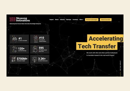 ASU's Tech Transfer Site