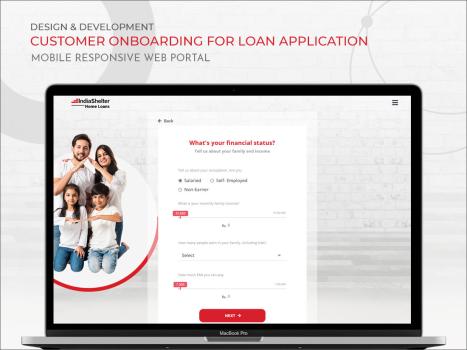 Design & development for ISFC loan application process