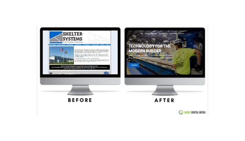 Gauge Digital Media Web Design Before and After 5