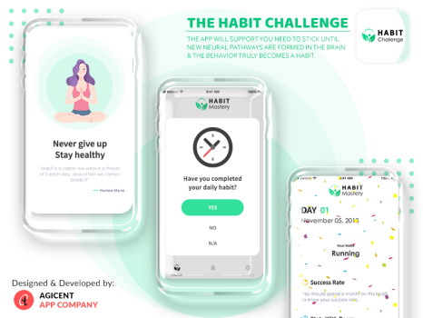 HABIT Challenge an App For Health & Fitness
