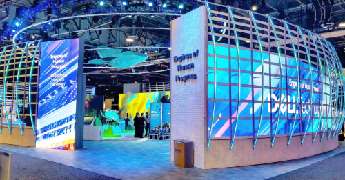 High Tech Trade Show Booth Design & Fabrication