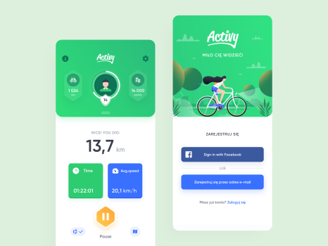 Activy - bike app